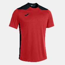 JOMA – T-shirt homme Championship rouge et noir